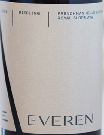 Everen wines Riesling 2023
